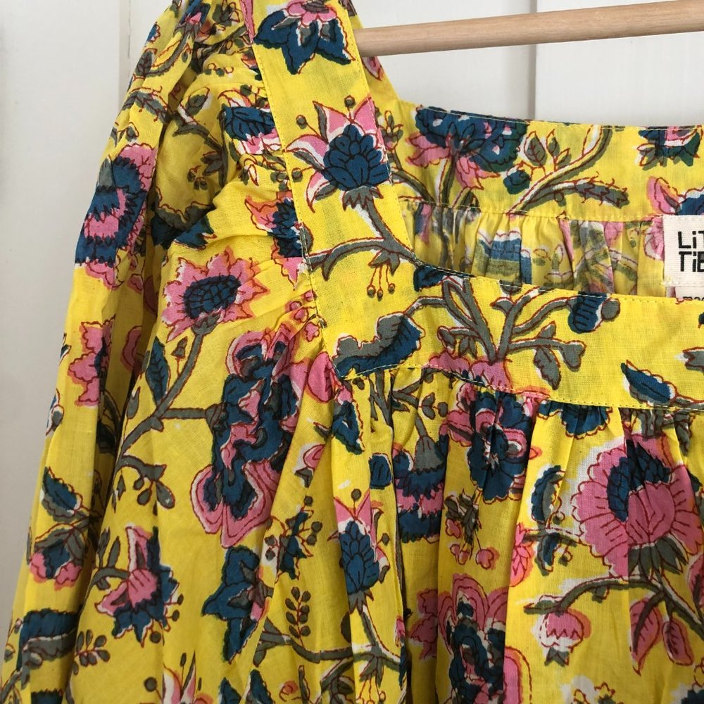 Little Tienda subscription dress - Yellow floral